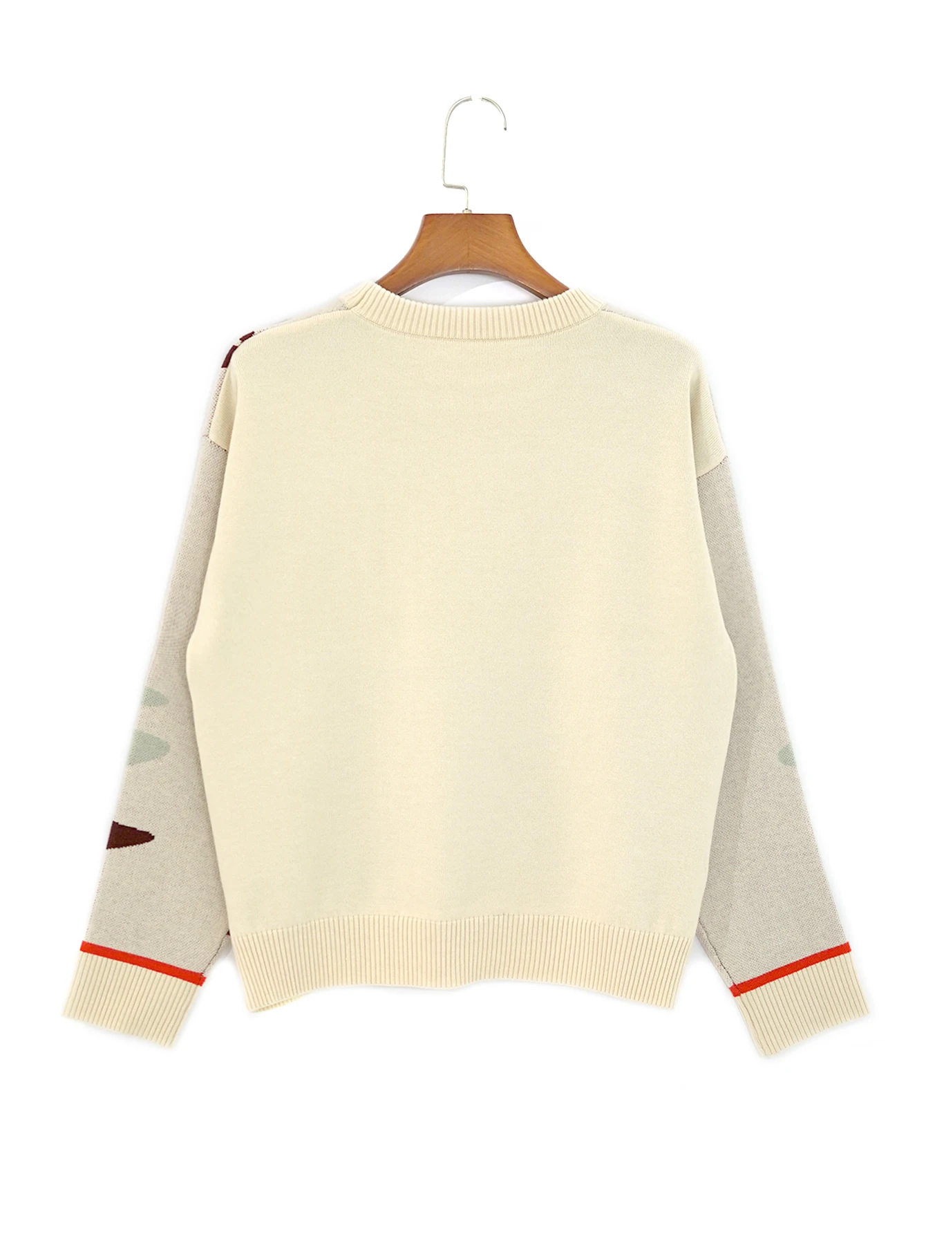 Nuovo cardigan in maglia di nicchia per donna, progettato in stile pigro, set di maglioni in due pezzi, top di design girocollo con grafica verde, gonna da lavoro casual ed elegante