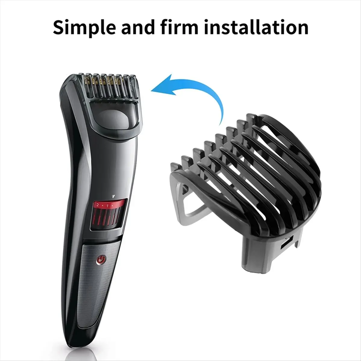 (A75U) Pente Ajustador de Barba para Aparador Philips BT405 BT3200 QT3300 QT4000 QT4005 QT4008 XA4003 QT4012 QT4013 QT4015