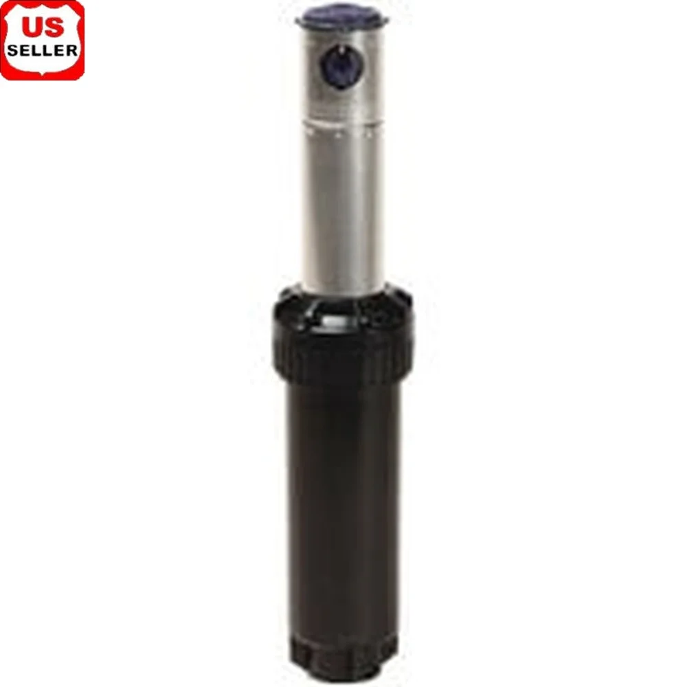 

Adjustable Gear Driven Pop Up Sprinkler Rotor 25-50ft Coverage Durable Stainless Steel Shaft Easy Arc Adjustment Water Saving