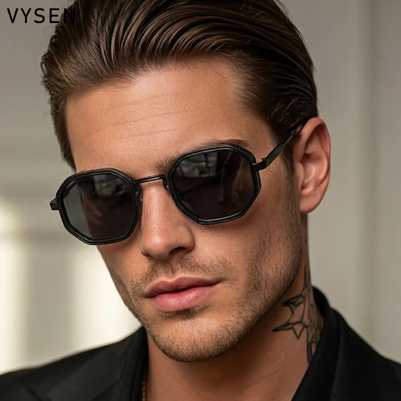 

Steampunk Octagon Sunglasses Men 2026 Luxury Designer Square Punk Metal Frame Sun Glasses For Male Eyewear Trendy Shades Outdoor