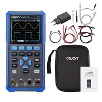 OWON HDS2102S 3 In 1 Digital Oscilloscope 100MHz Bandwidth 500MSa/s 2CH+1CH Signal Generator Multifunction Oscilloscope Handheld