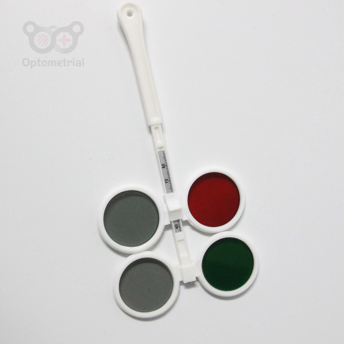 Aleta verde/roja ajustable personalizada con ajuste de ángulo polarizado, diferentes patrones de entrenamiento de combinación de 10