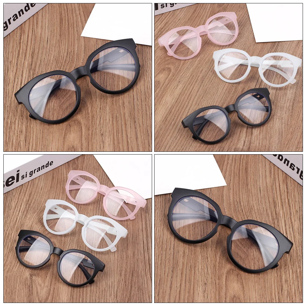 

Light Glasses Clear Computer Blocking Protection Goggles Black Eyeglasses Lightweight Photo Prop Reading Eye