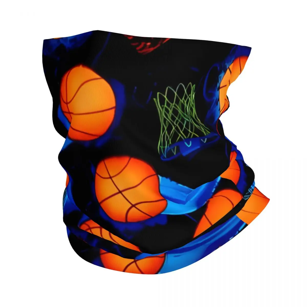 Basketball Scarf Neckerchief Neck Face Mask Polyester