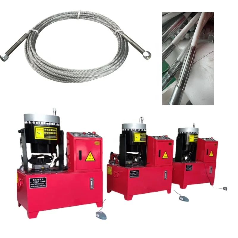 

Automatic High Pressure Circular Square Tube Metal Pipe Shrinking & Crimping Machine with End Forming Swaging for Car Brake Hose