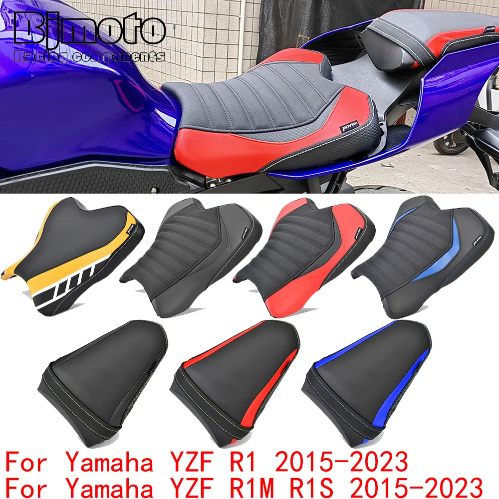 

YZF-R1 2023 Front Rear Rider Cushion Seat Pad For Yamaha YZF R1 R1S R1M 2022 2021 2020 2019 2018 2017 2016 2015 YZFR1 YZFR1M