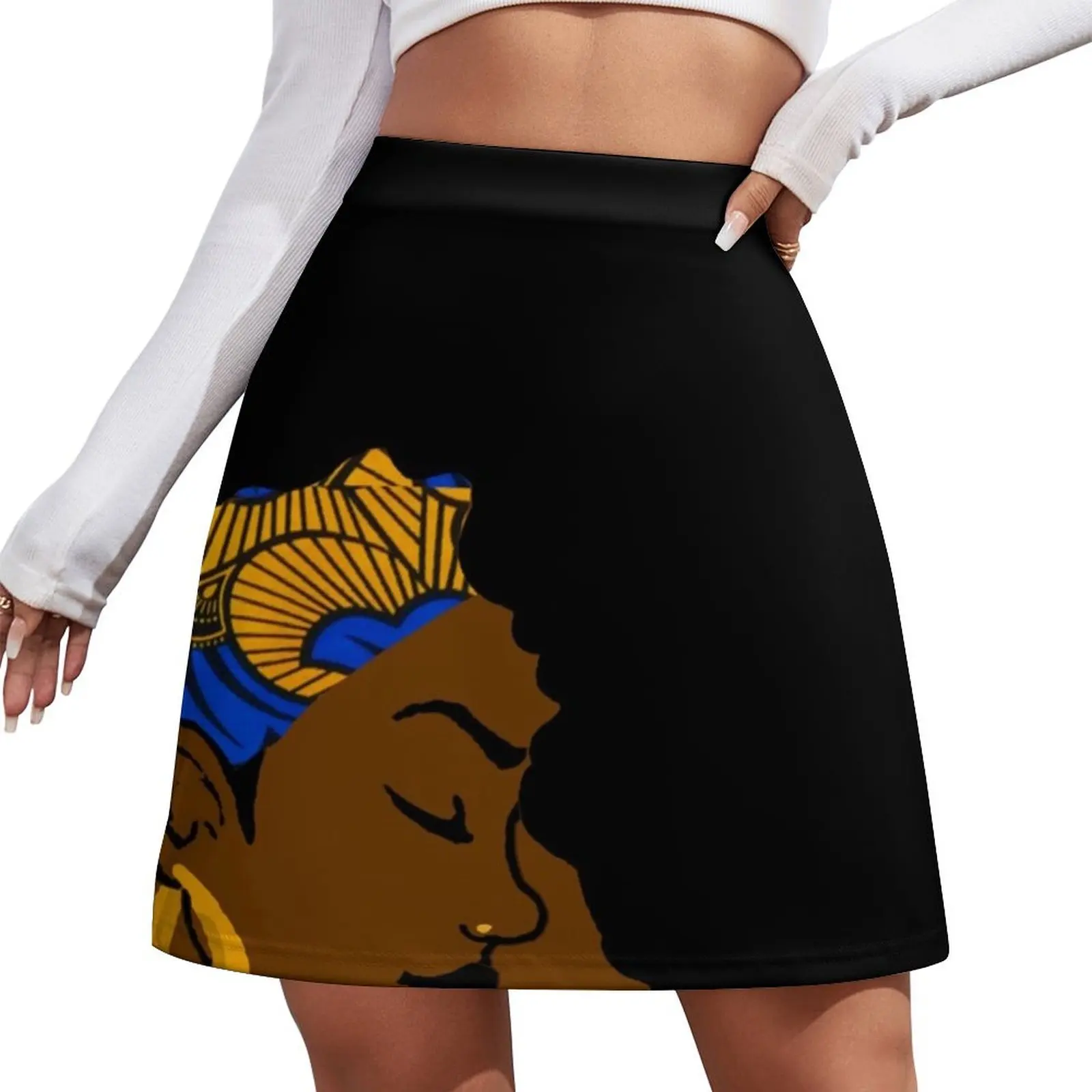 

Fro African Mini Skirt korean luxury clothing skorts for women Mini Skirt