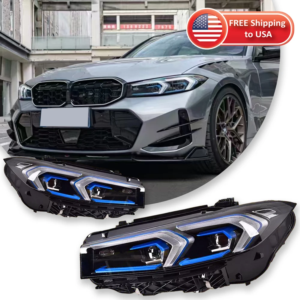 TYPY Car Light For BMW 3 Seres G20 G28 2020-2024 Headlight LED Projetor head Lamp Daytime Running Light Automotive Accessories