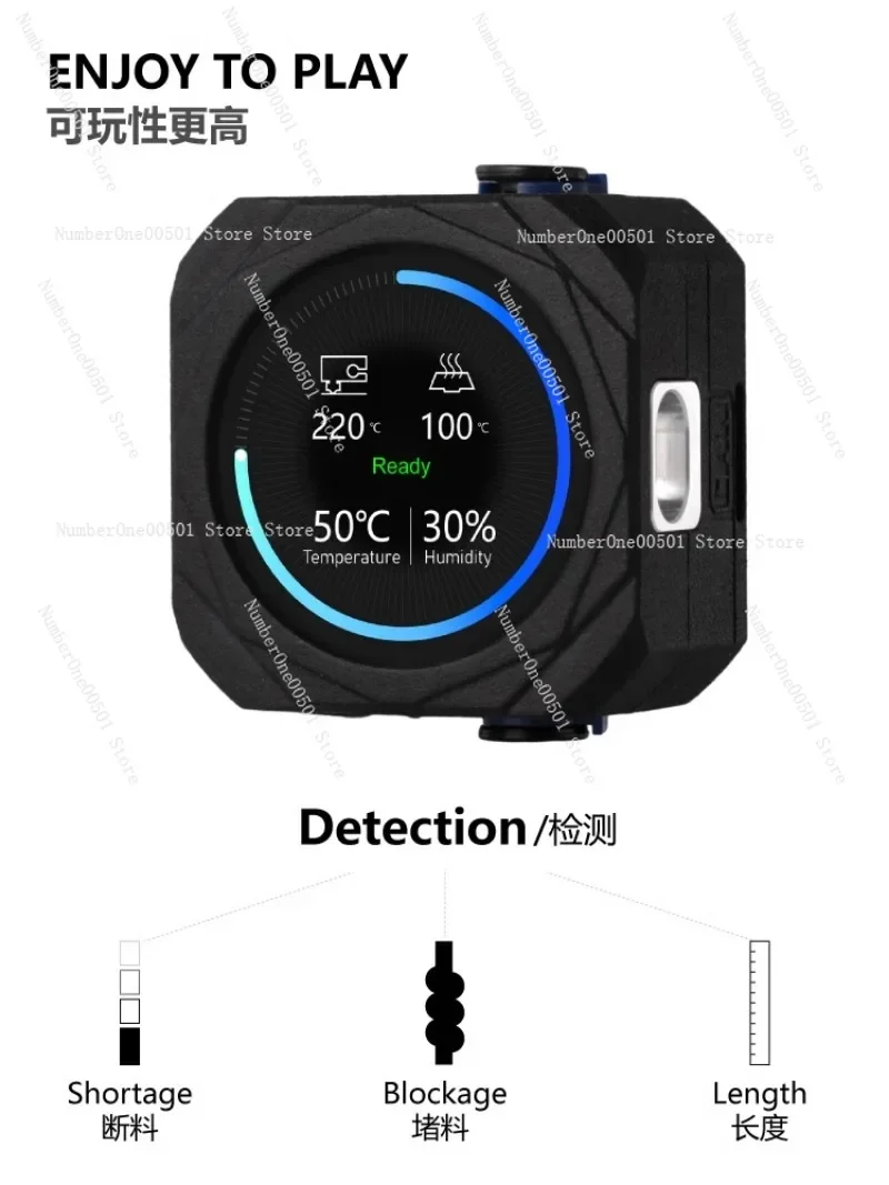 Applicable to  FLY-HALO 1.28 inch Wifi round screen ips smart 3D printer capacitive touch screen