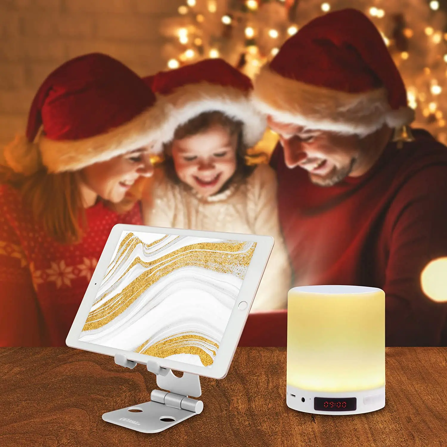 견고한 알루미늄 접이식 다각도 휴대폰 거치대, 책상 및 태블릿 스탠드, 휴대용 조절 가능, 애플 호환