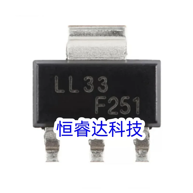 10/PCS New Original LDL1117S33R Screen printing LL33 SOT-223 1.2A high PSRR low drop linear regulator chip In Stock