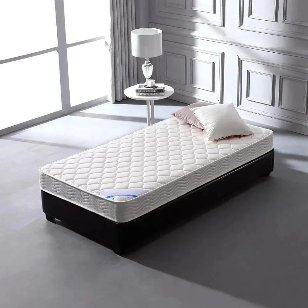 6-Inch Twin Size Spring Mattress memory foam mattress  bedroom furniture, free shipping 75