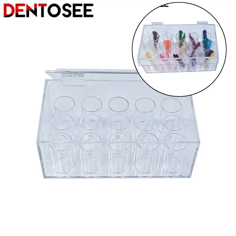 Dental Orthodontic Chain Storage Box Acrylic Rubber Chain Distributor Placement Box Multifunctional Dental High quality Acrylic