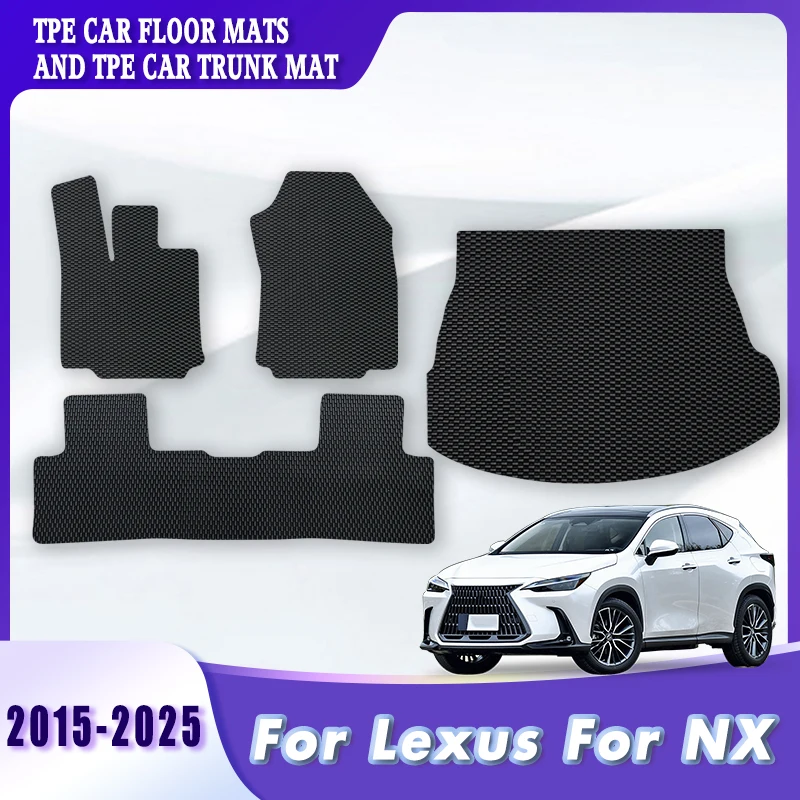 

TPE Car Floor Mats Trunk Carpets For Lexus For NX 2025 2024 2023 2022 2021 2020 2019 2018 2017 2016 2015 Auto Accessories Rugs
