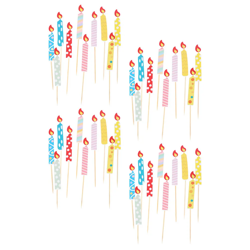 

Paper Flame Candles for Cake Birthday Party Decorations Venue Setting Props