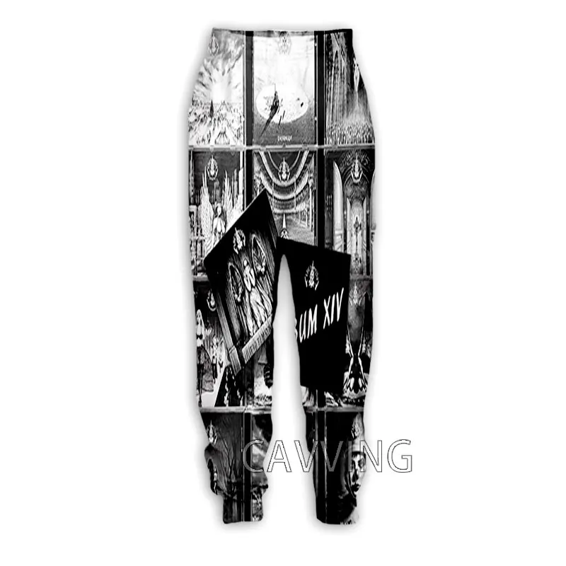 Pantalones de chándal deportivos con estampado 3D, pantalón informal de banda de Rock, rectos, para correr, P01, nueva moda