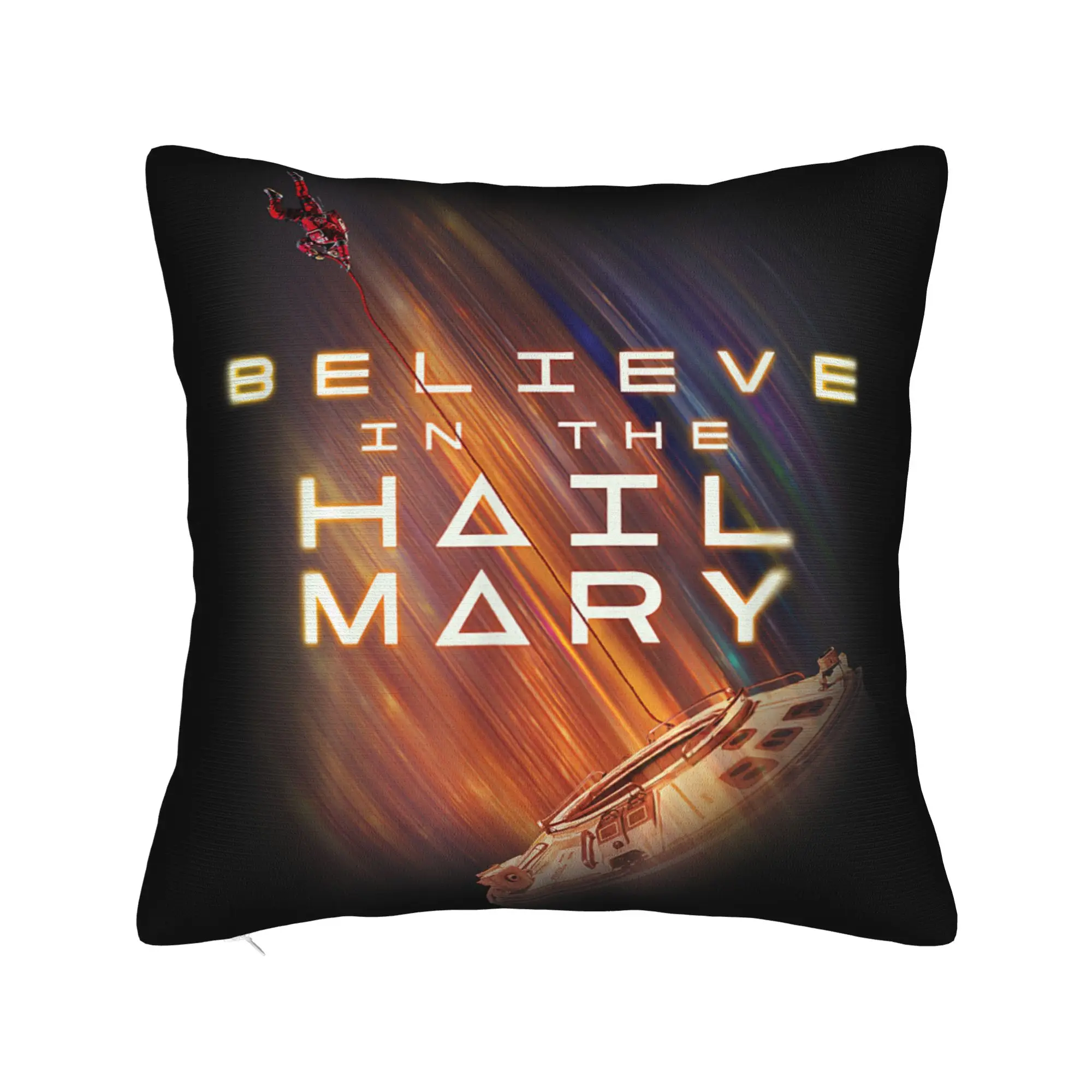 Project Hail Mary Pillowcases  Fashion Pillow Case For Sofa Couch Bed Living Room Comfy Pillow Cover