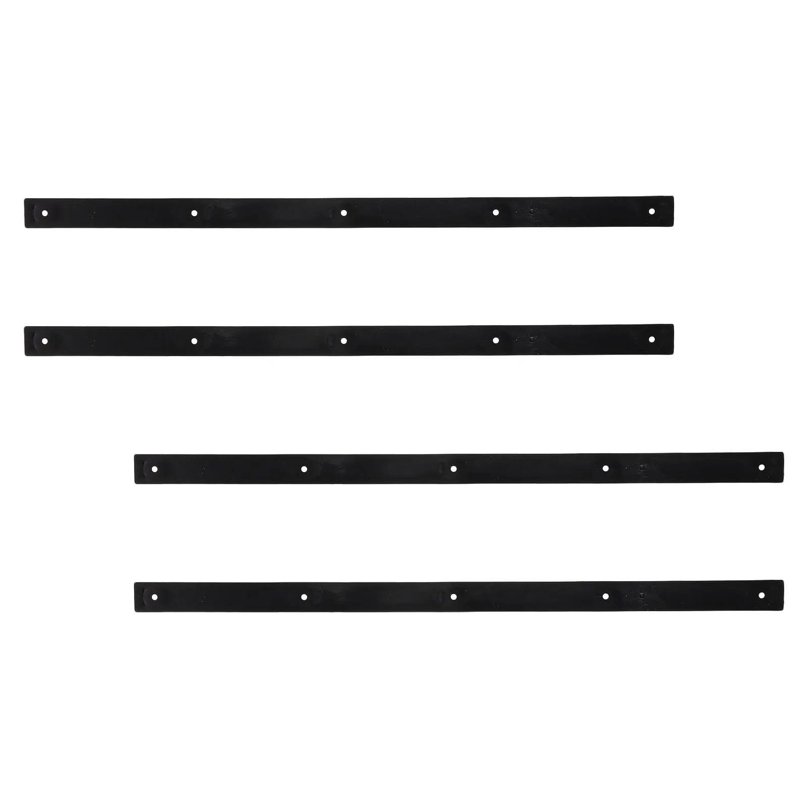 

4pcs Rib Bones Rails Skateboard Deck Rail Protectors Durable Shock Absorption Grip For Tricks Grinding Street Ramp Skating