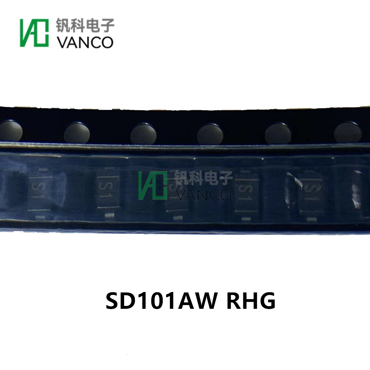 

10 шт. комплект транзисторов SD101AW RHG DIODE SCHOTTKY 60 в 15 мА SOD123 в Sctock