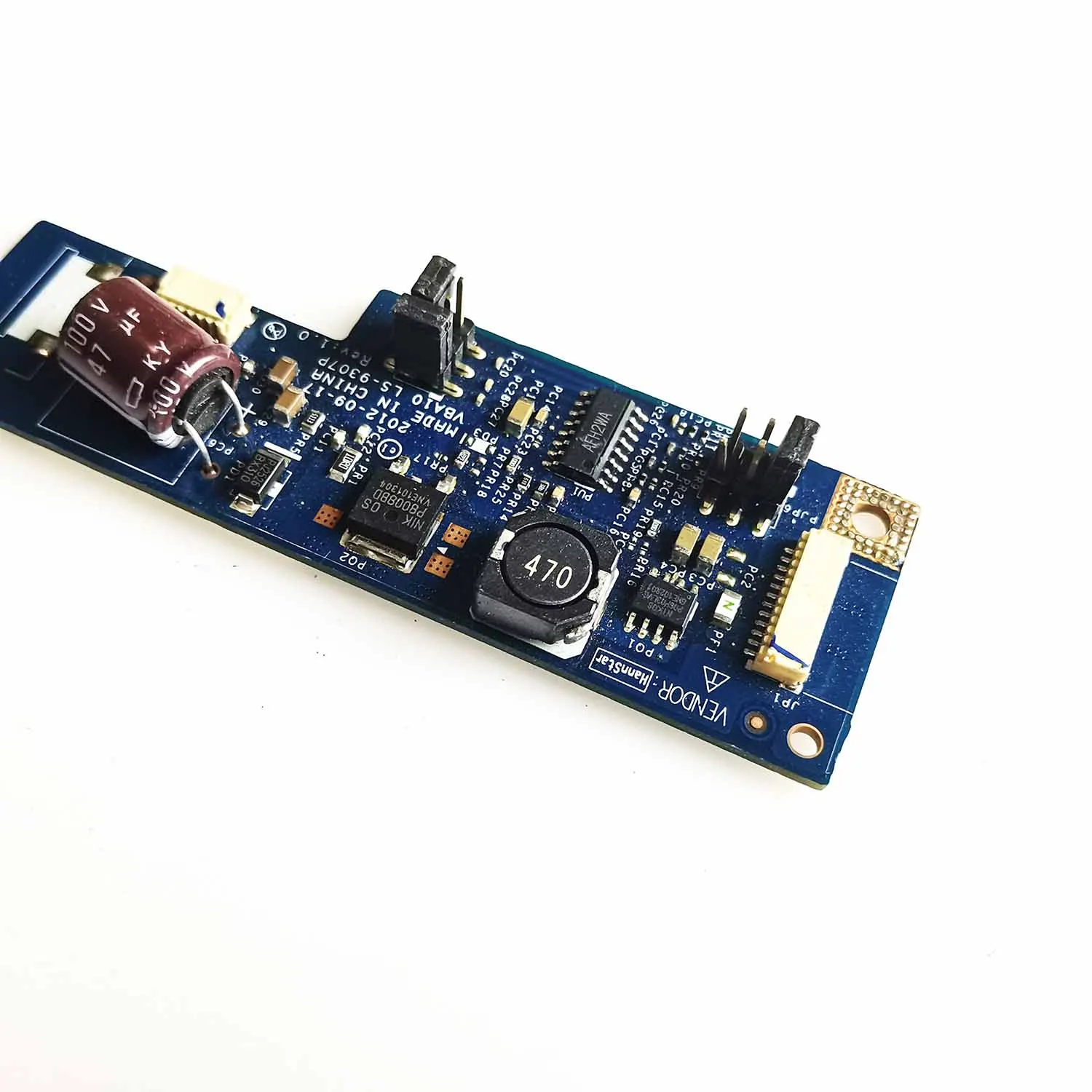 Barra LED de alto voltaje, placa de corriente constante E89382 VBA10 LS-9307P VBS10 LS-9307P Rev: 1,0