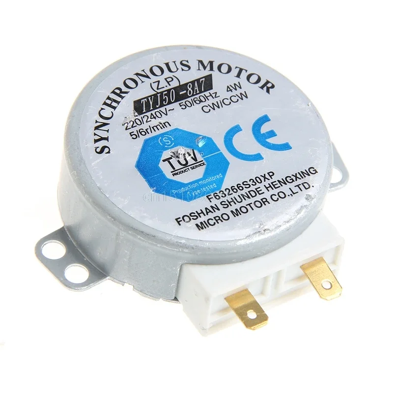 High Quality Microwave Oven Tray Motor 220-240V 4W Synchronous Motor for Air Blower TYJ50-8A7