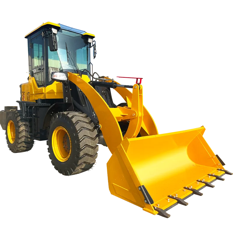 Lader mit Allradantrieb, kleine multifunktionale Holzgrasmaschine