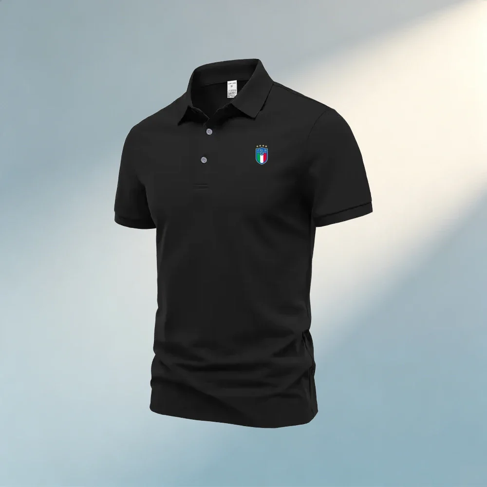 Men's Polo Shirts Casual Short Sleeve Breathable Lightweight Regular Fit Summer Tops Daily Wear Golf Tee Hot Sale Street Style