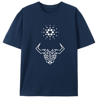 Cardano Daedalus Wallet T Shirts For Men Cotton Funny T-Shirts Crewneck Crypto Bitcoin Tees Classic Short Sleeve Tops Printed