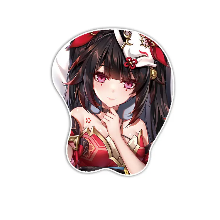 Sparkle 3D Mouse Pad Honkai Star Rail Game Hand Wrist Rest Mousepads Oppai Soft Mouse Mat Office Work Gaming Otaku Gift