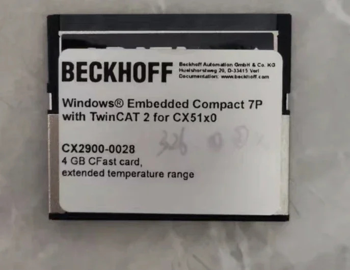 Used CF card, CX2900-0028,4G