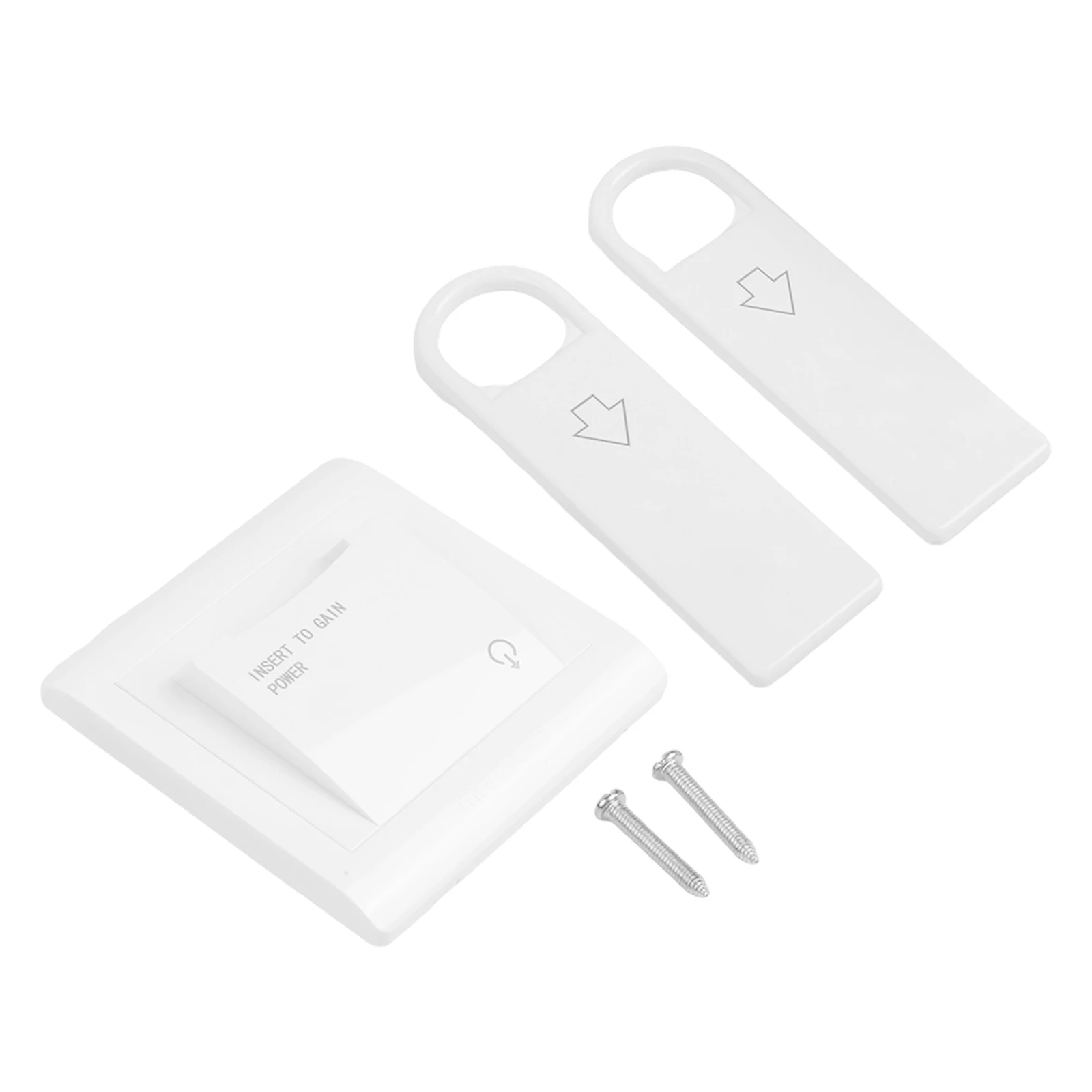 40A 86x86mm Card Activated Power Switch For Hotels Villas And Apartment Buildings With Power Disconnection