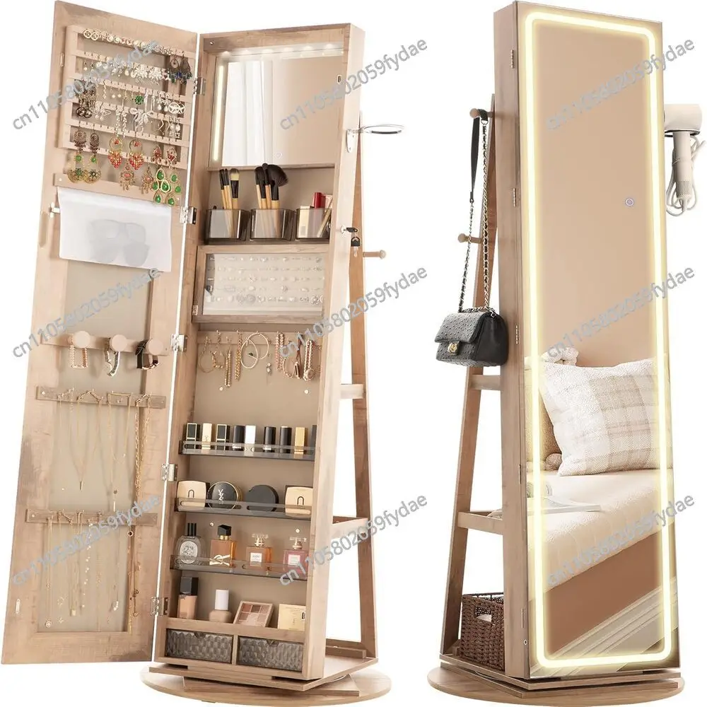 Stehender Schmuckschrank mit S – Full Length Mirror Jewelry Armoire Bewertung und Preis