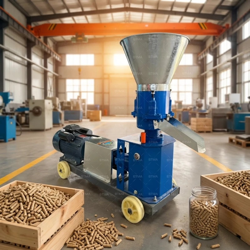 Máquina para Hacer Pienso en Pellets con Diseño de Alta Eficiencia para la Producción Continua de Alimento para Animales