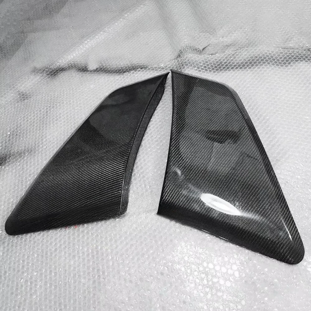 

High Quality Carbon Fiber Side Vent Molded Cover Trim ForFordMustang