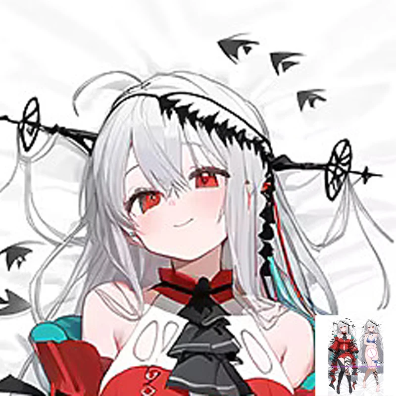 

Anime Pillow Cover Dakimakura Skadi 2 Side Printed Hugging Body Pillowcase Cushion Cover Bedding Decor