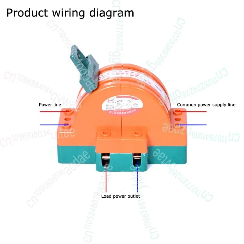 Two-way Switching Copper Resin Baseplate New Double Cast Gate Knife