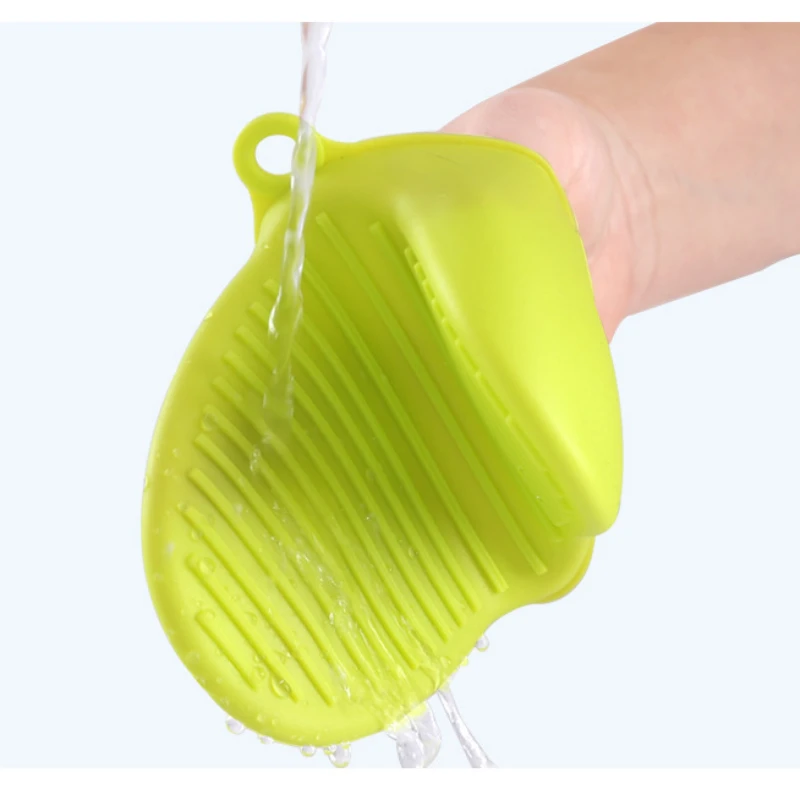 Silicone Anti-scald Gloves Insulated Hand Clips Thickened Not Hot Hands Microwave Oven Baking Tools for Oven Oven Gloves