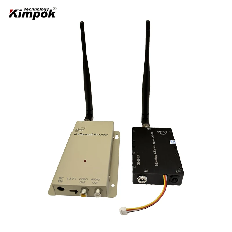 20km LOS FPV / Drone Wireless Video Transmitter and Receiver 1.2Ghz 4 channels Long Range