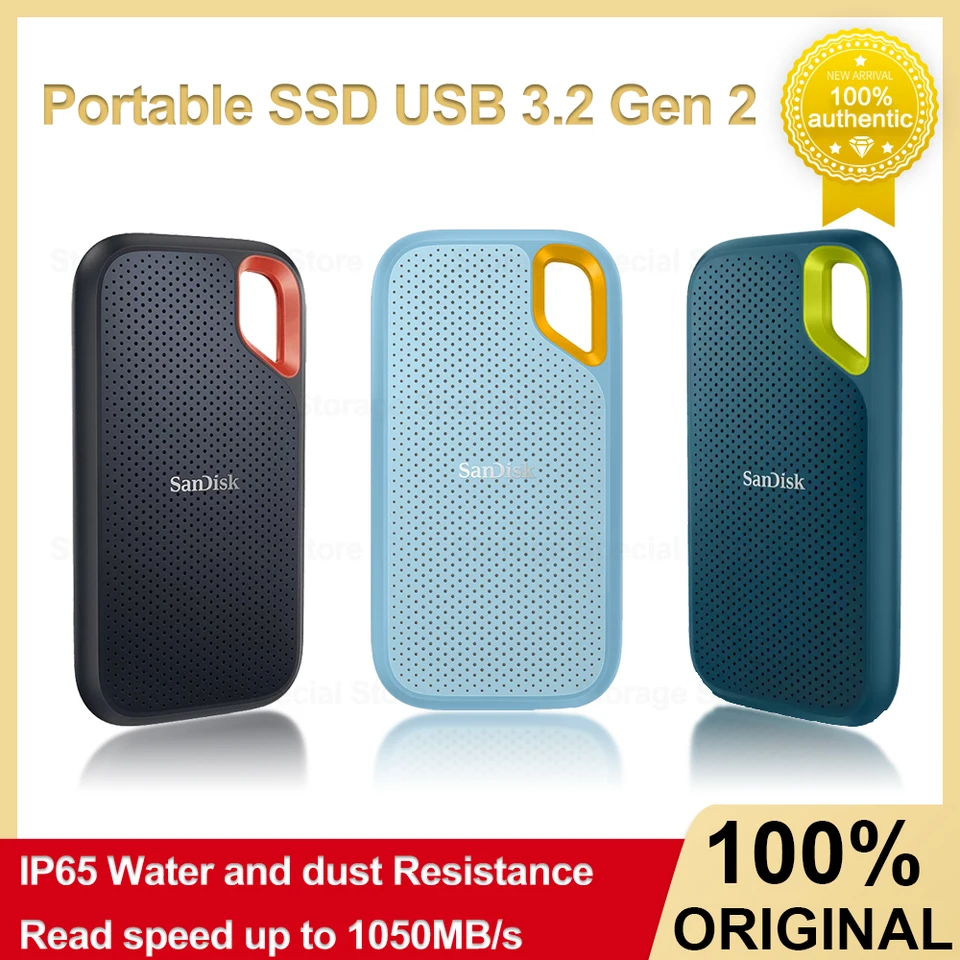 SanDisk SSD E61 ソリッドステートドライブ ポータブルSSD USB-C USB