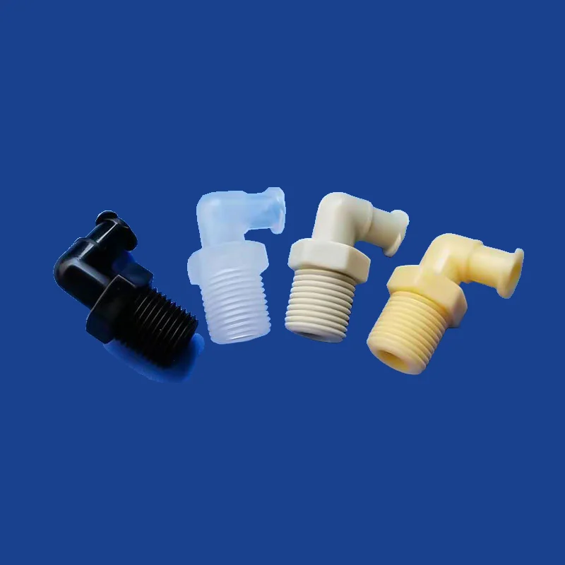 5PCS/lot Plastic Polypropylene Luer Lock Adapter Luer Lock to Thread 1/4-28UNF,10-32UNF,M6,M5,G1/8