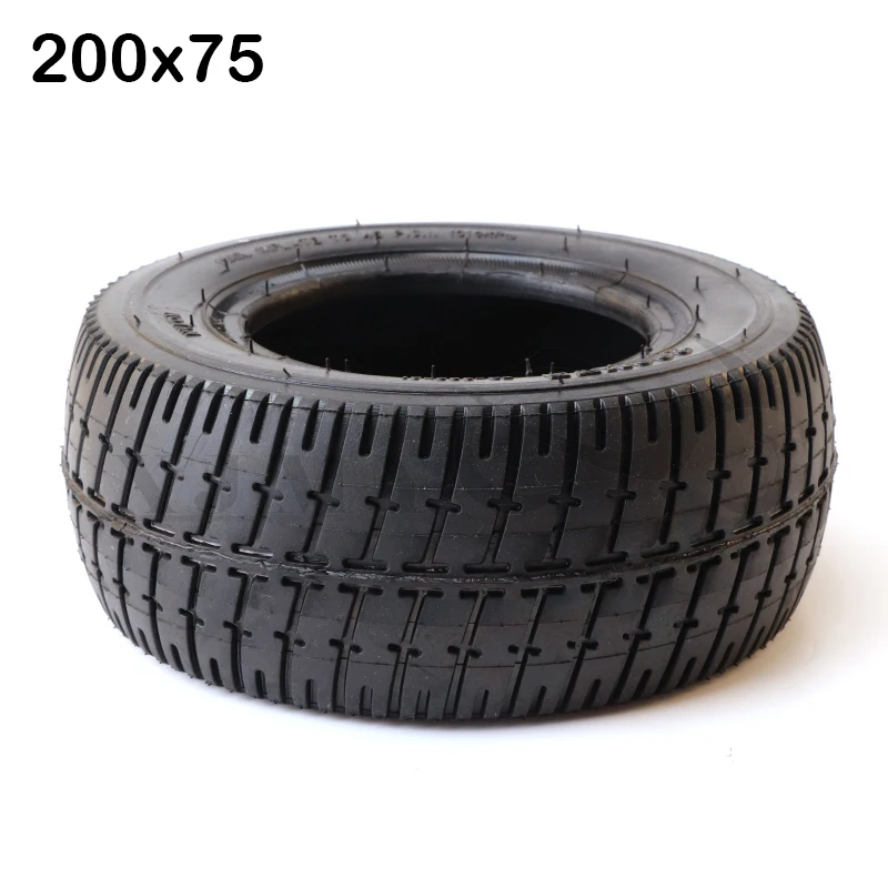 

200x75 Pneumatic Tire 8 Inch Thicked Widened Wear Resistant Tyre for Electric Scooter and Go Kart Parts