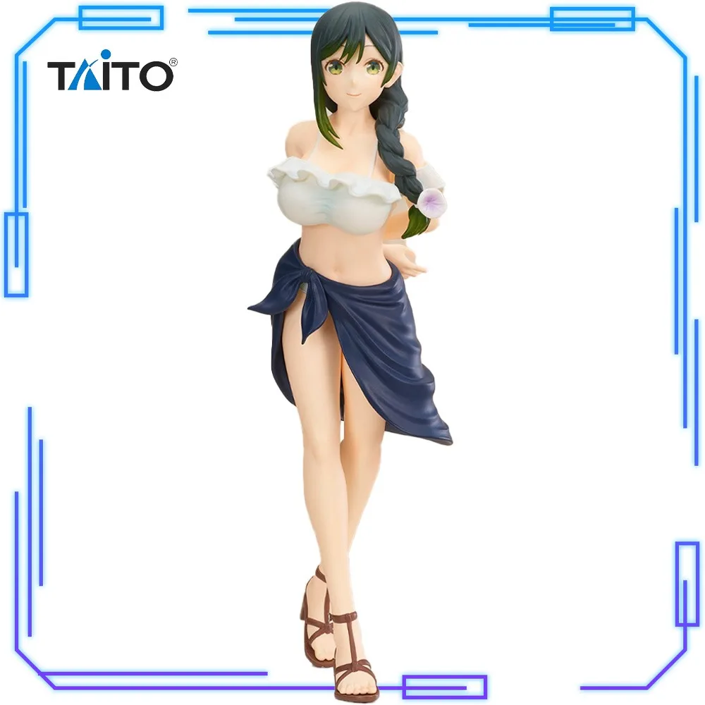 Em Estoque: Figura Original e Genuína da TAiTO do Anime Amagami-san Chi No Enmusubi, Modelo Amagami Yae de 11cm, Coleção de Figuras de Brinquedo