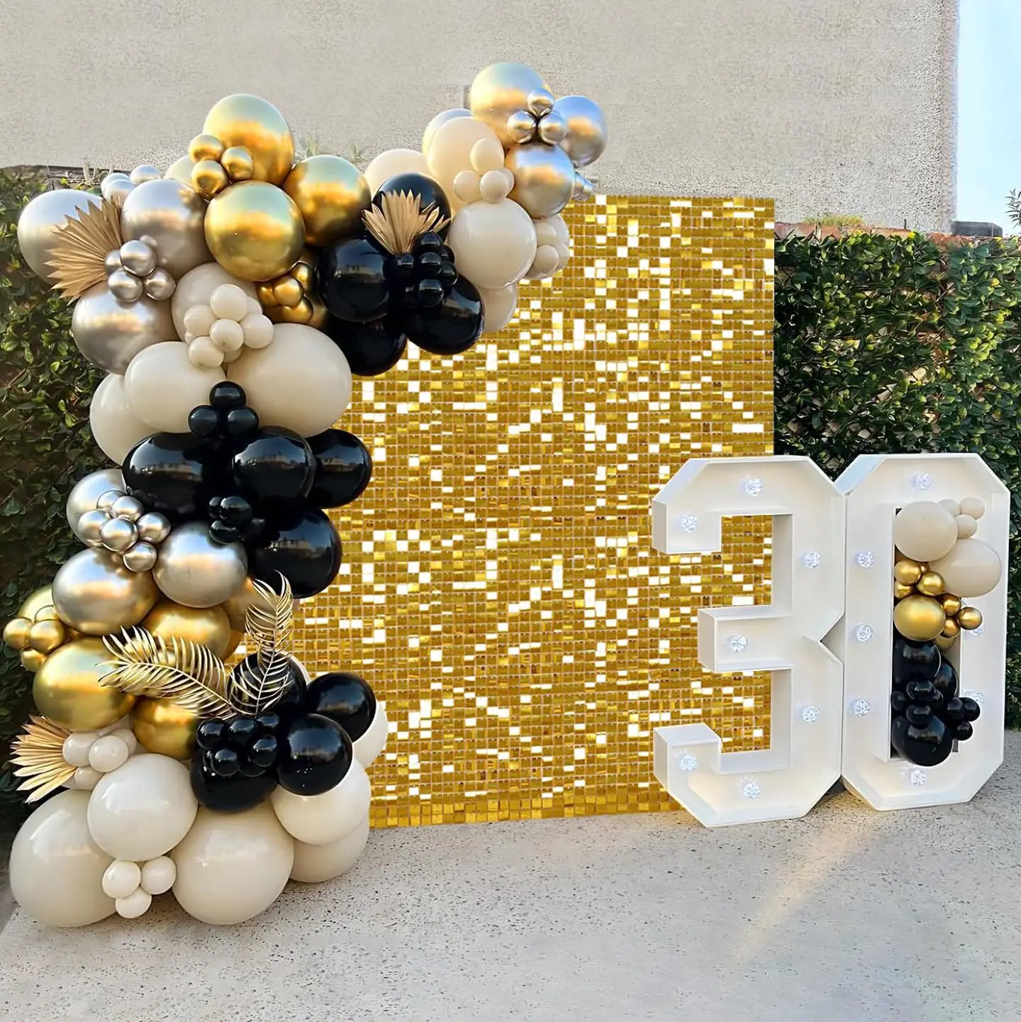 

120*180 см квадратный блестящий блестящий фон для стены с блестками для дня рождения, свадьбы, девичника (30*30 см/24 шт.)