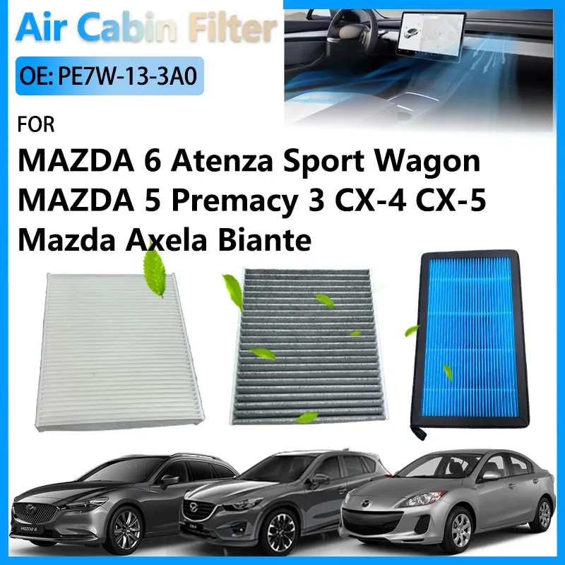 

PE7W-13-3A0 Air Conditioning Cabin Filter For Mazda 6 GL Wagon Atenza Sport Wagon 5 Premacy CW 3 Axela BM BN CX-4 CX-5 Biante