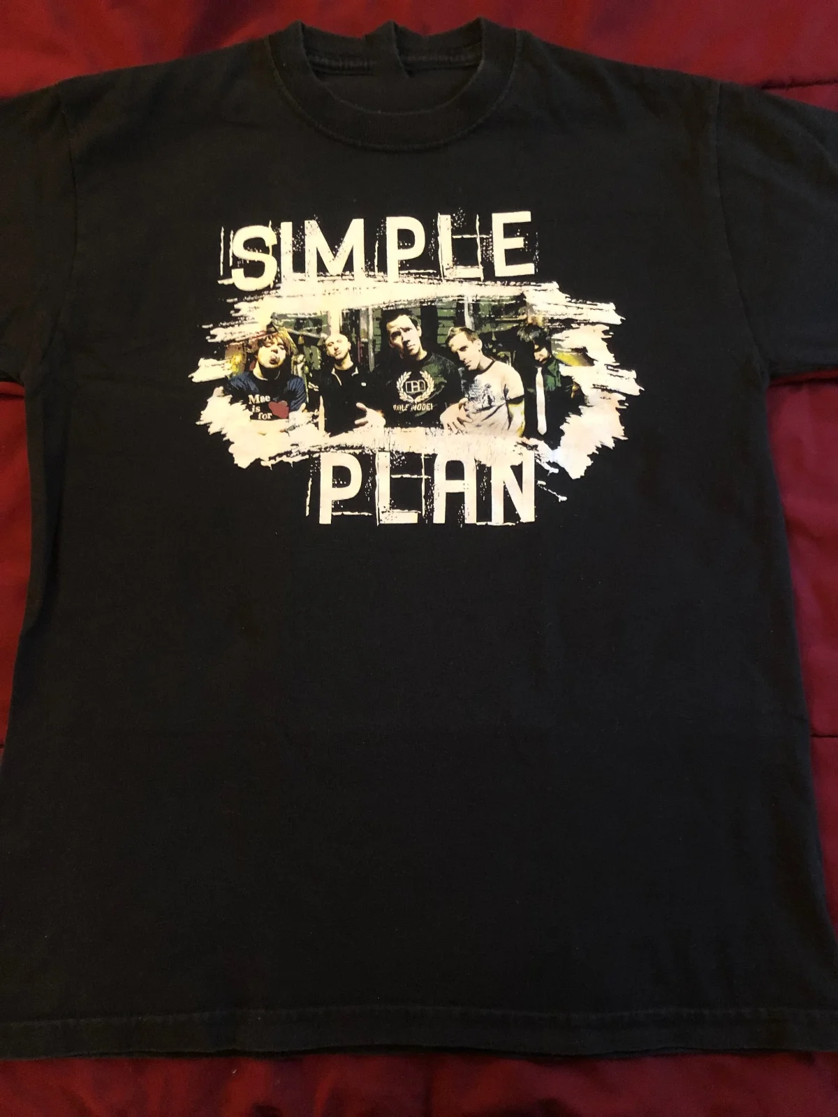 Simple Plan Vintage Early 2000s T-Shirt Unisex Cotton Tee S-5XL