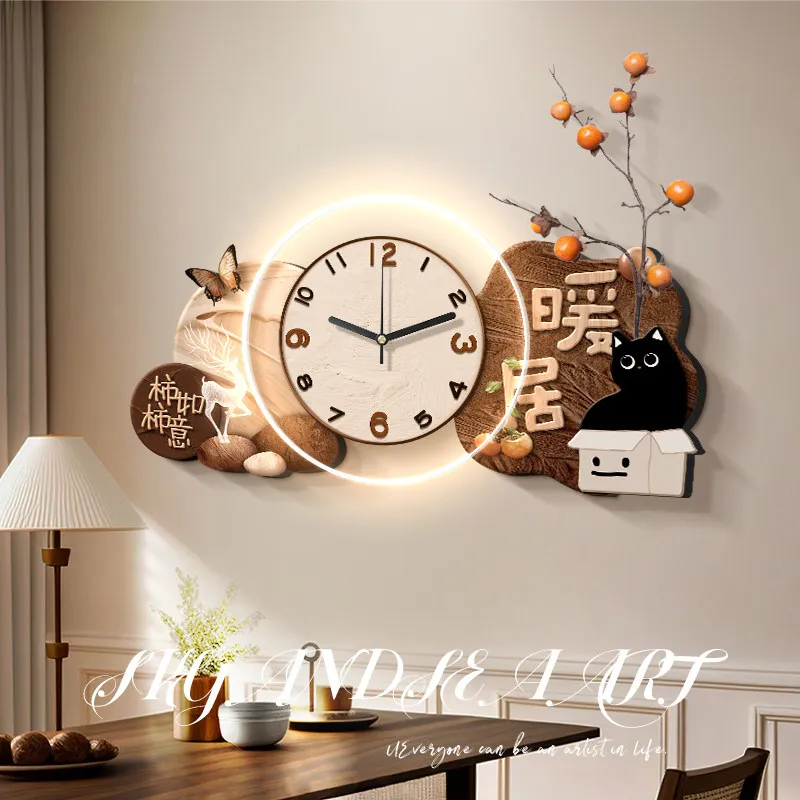 

Modern Cute Wall Clocks Living Room Digital Silent Interior Fashion Wall Watch Aesthetic Design Orologio Da Parete Wall Decor
