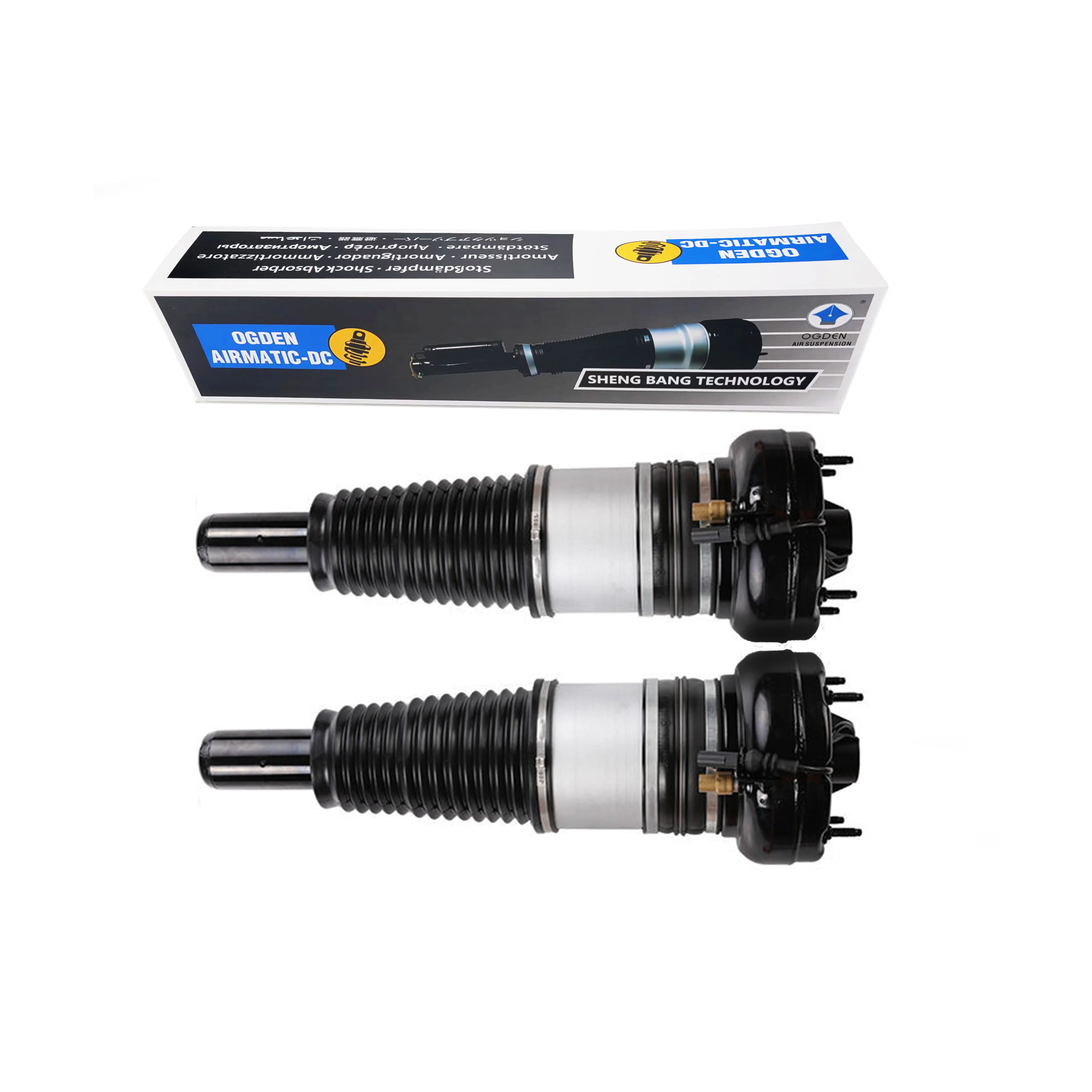 OGDEN 1Pair  Front Left+Right Air shock absorber Strut For Audi A8 D4 S8 A6 C7 A7 Porsche Macan 4H0616040A 4H0616039A 4H0616040