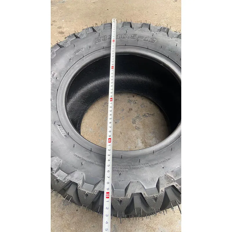 23X10.5-12 Inch Wheels Tubeless Tires for Club Golf Cart Go Kart ATV UTV Dirt Bike Tires - view 2