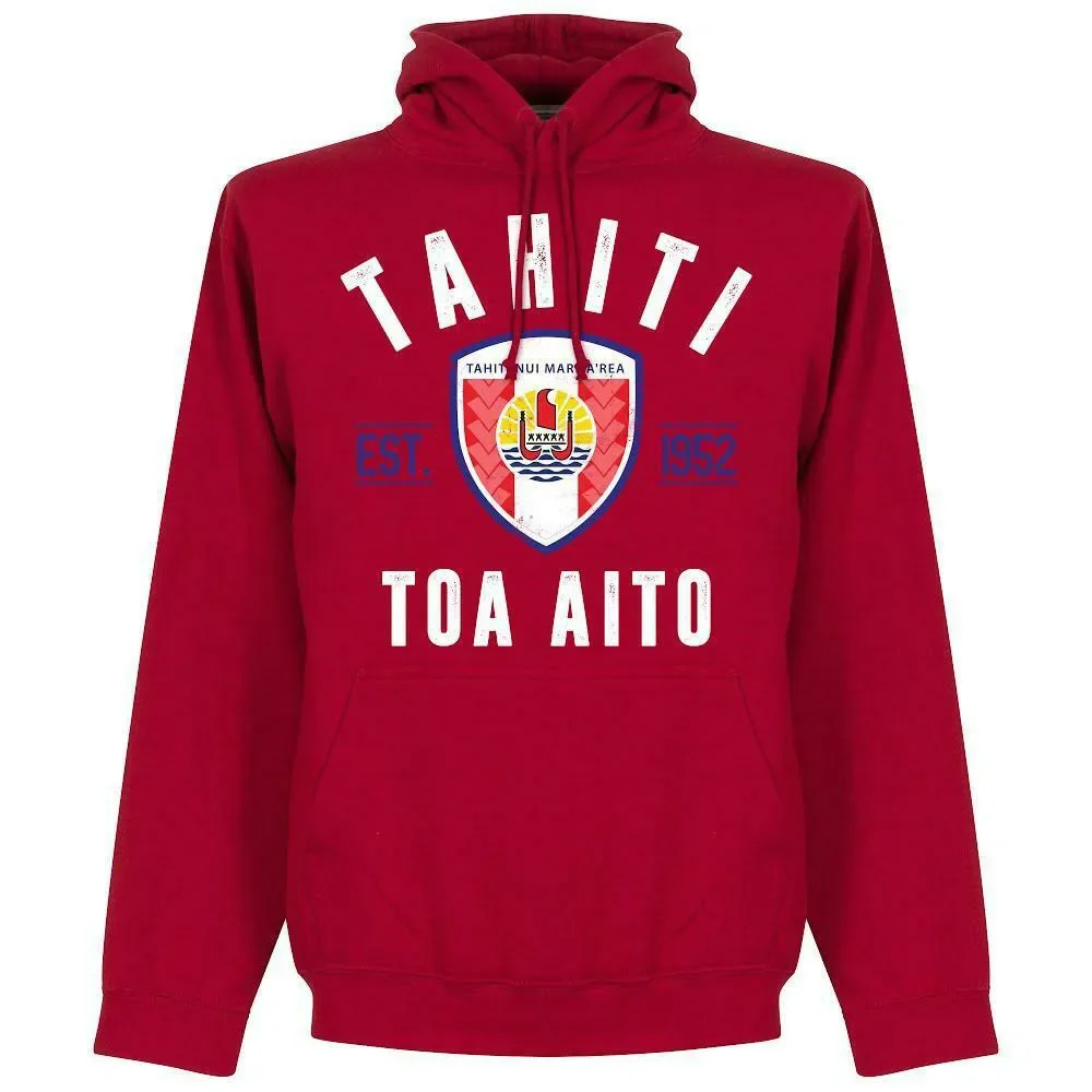 

Tahiti Established Hoodie - Toa Aito Mens Hoodies Red