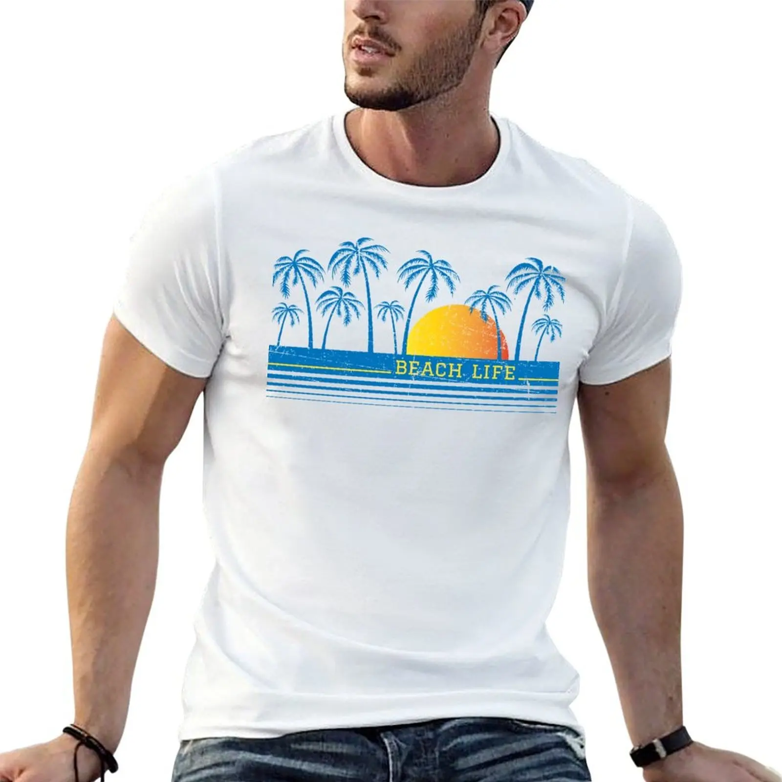 

Beach Life 90 T-Shirt cotton t shirt man man t shirt graphic man t shirts graphic T-shirt